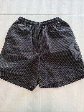 Vintage 90s Studio Works Pinstripe Pull-On Shorts
